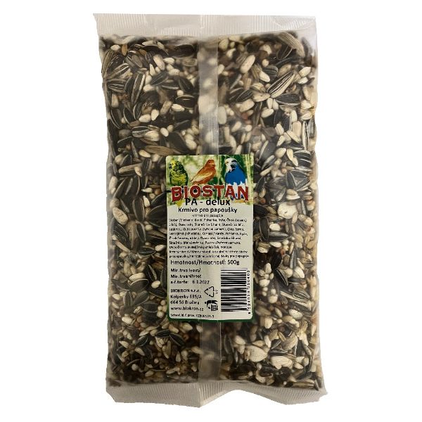 BIOSTAN papoušek Deluxe 500 g