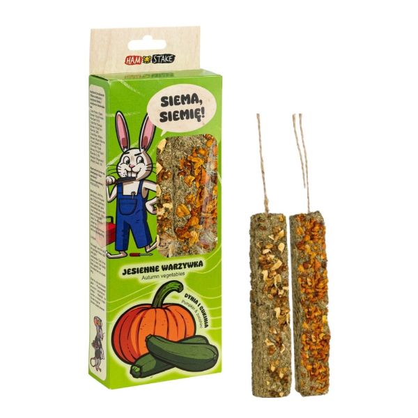 Ham-Stake Tyčinky podzimní zelenina pro hlodavce