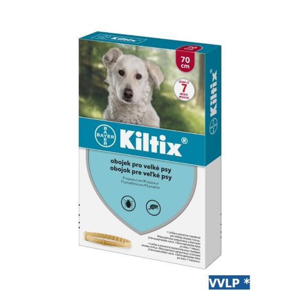 Kiltix antiprazitní obojek pro velké psy