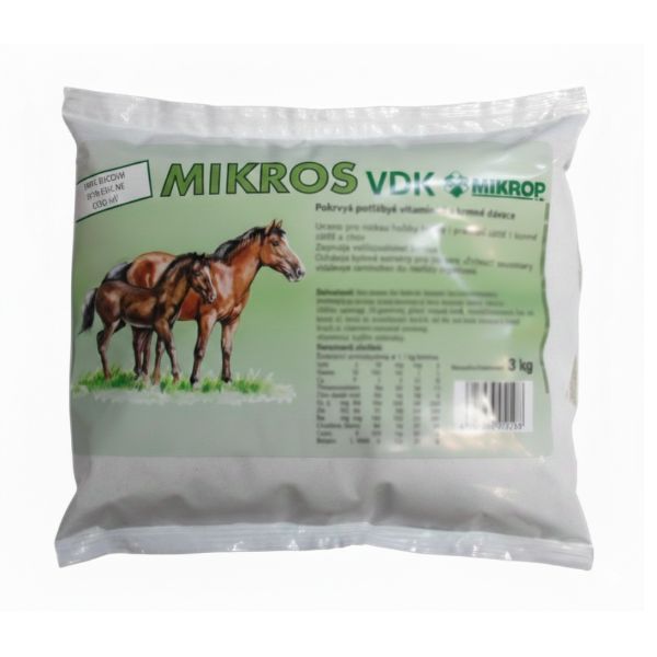 Mikros VDK Biostrong Kůň 3 kg