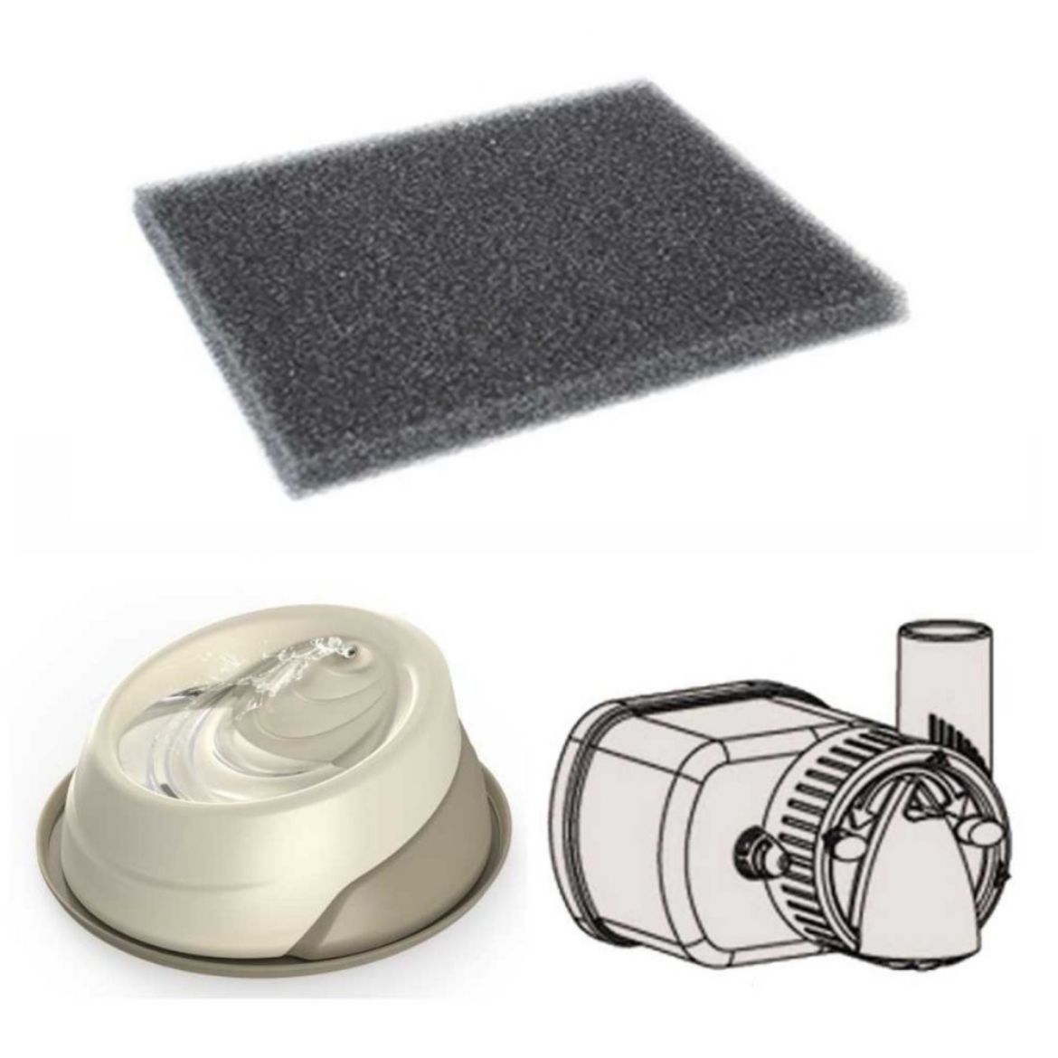 Fontána Trevi filtr náhradní (4 ks)