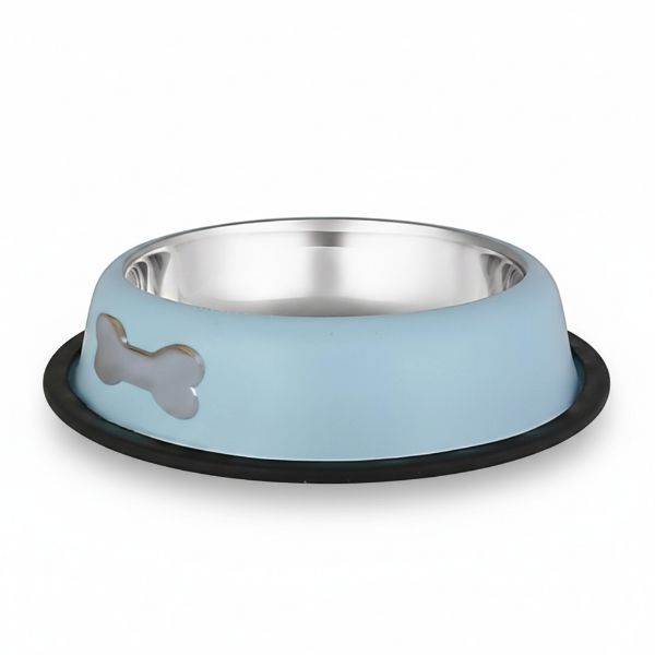 miska, stabil, nerez, barva, mat, design, styl, kost, kostička, voda, krmivo, guma, protiskluz