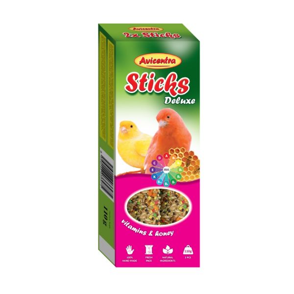 Avicentra tyčinka kanár vitamíny a med (2 ks)