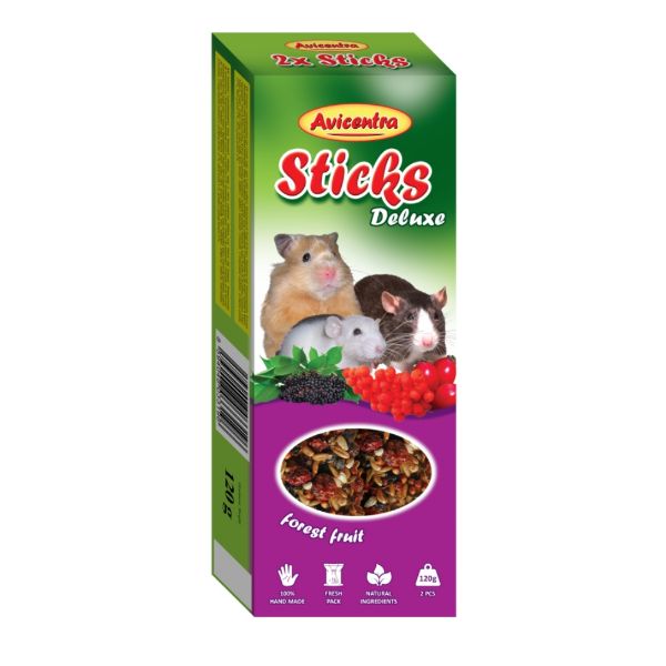 Avicentra tyčinka malý hlodavec lesní ovoce (2 ks)