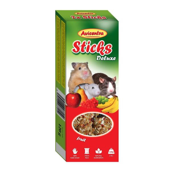 Avicentra tyčinka malý hlodavec ovoce (2 ks)