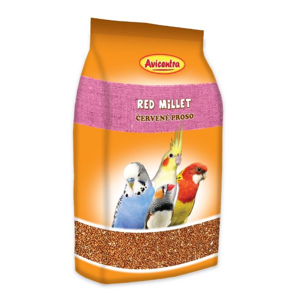 Avicentra proso červené 1 kg