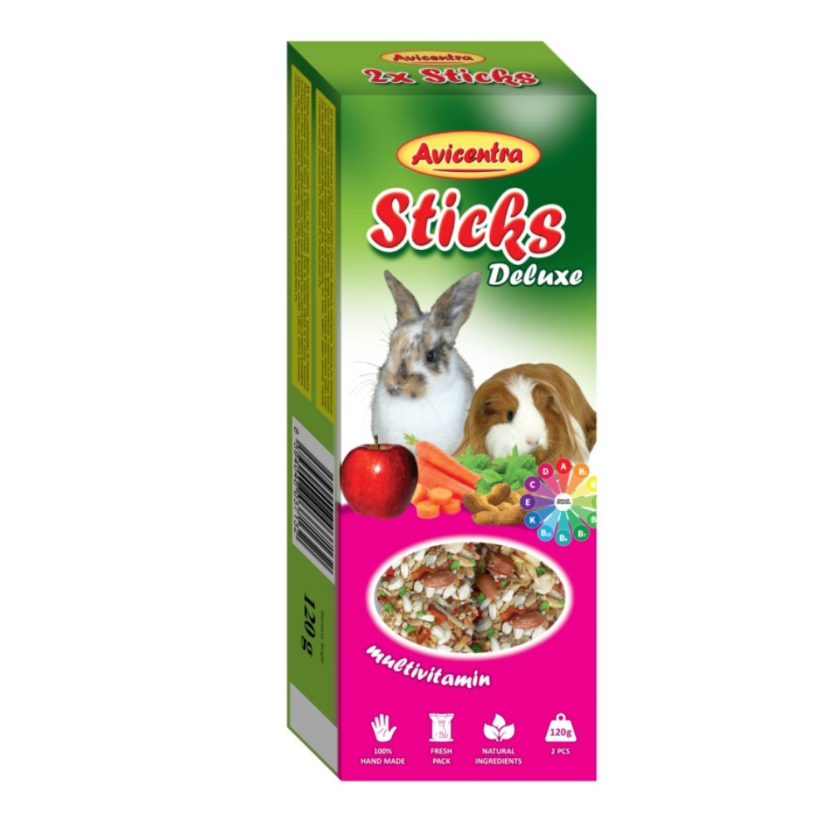 Avicentra tyčinka králík, morče multivitamín (2 ks)