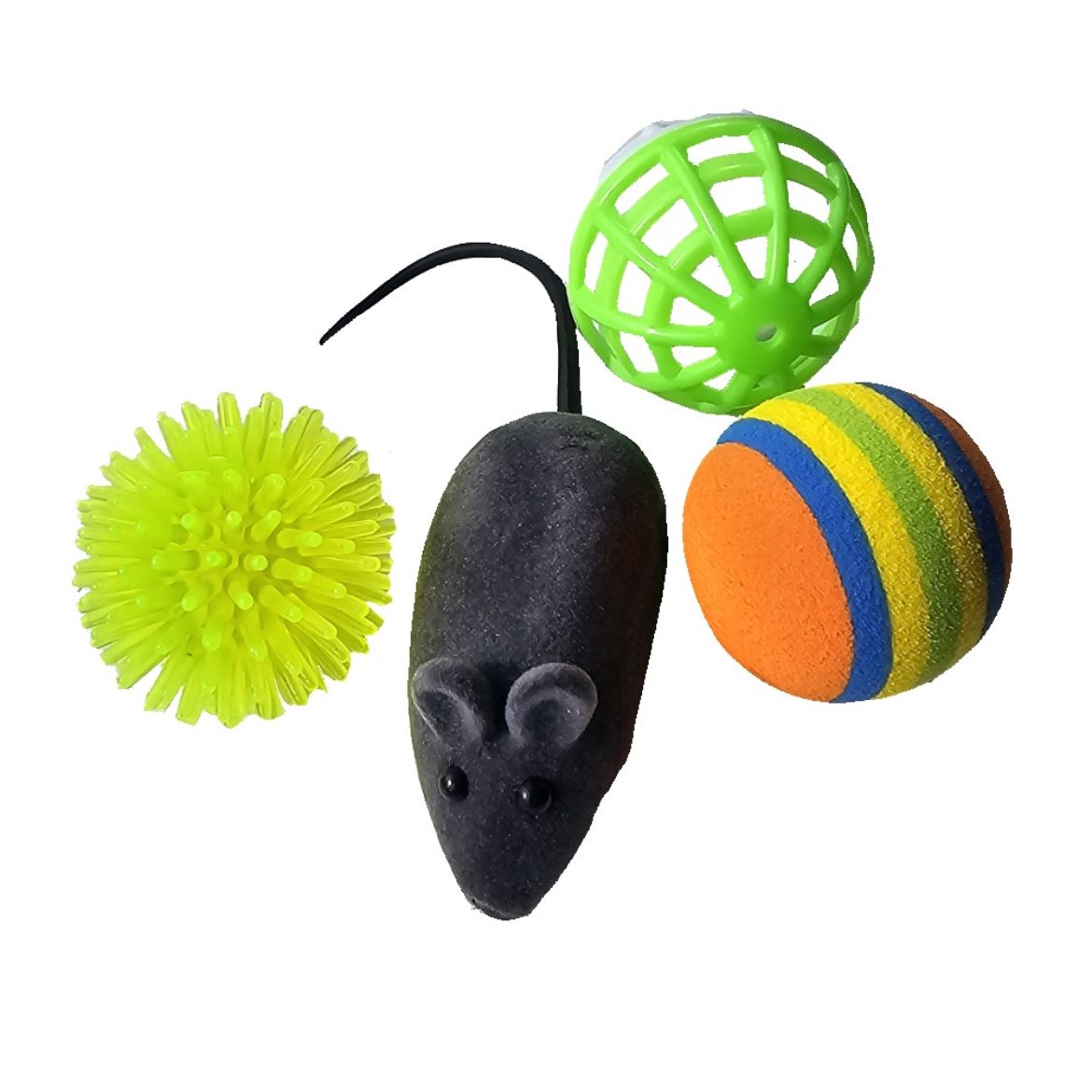 Hračka kočka mix (4 ks)