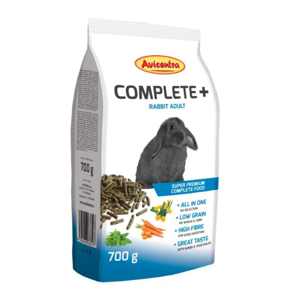 Avicentra Complete+ králík adult 700 g