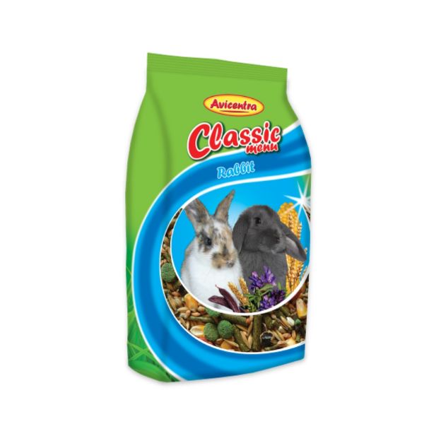 Avicentra Classic menu králík 1 kg