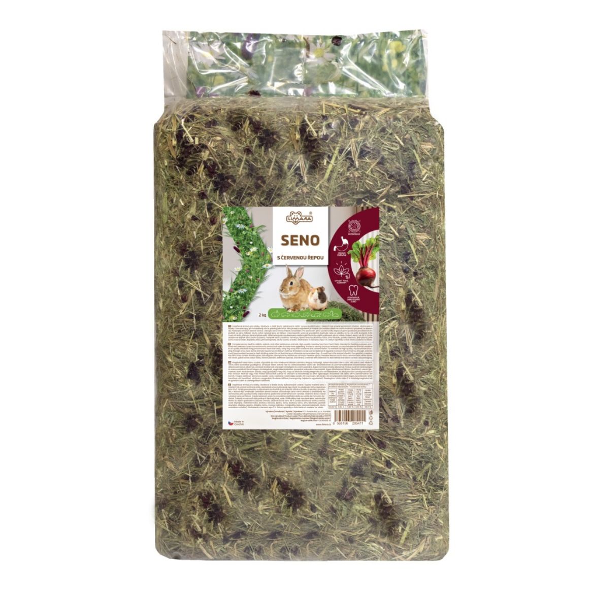 Seno s přídavkem červené řepy Limara 2 kg