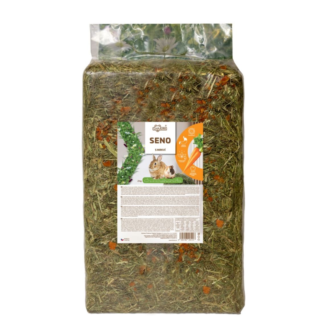 Seno s přídavkem mrkve Limara 2 kg
