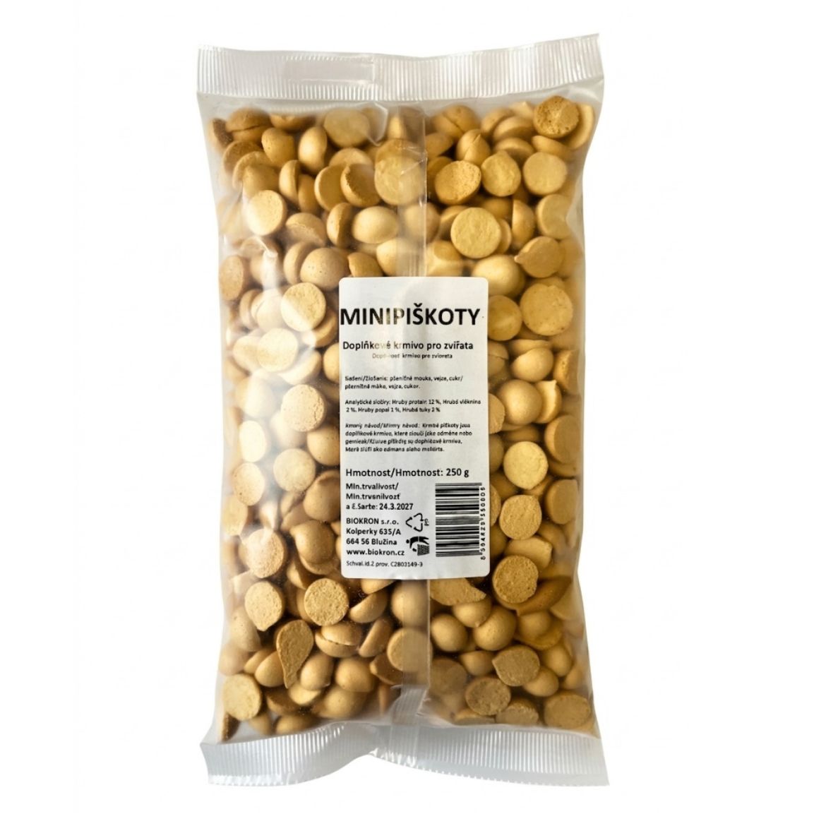 Minipiškoty pro psy 250 g