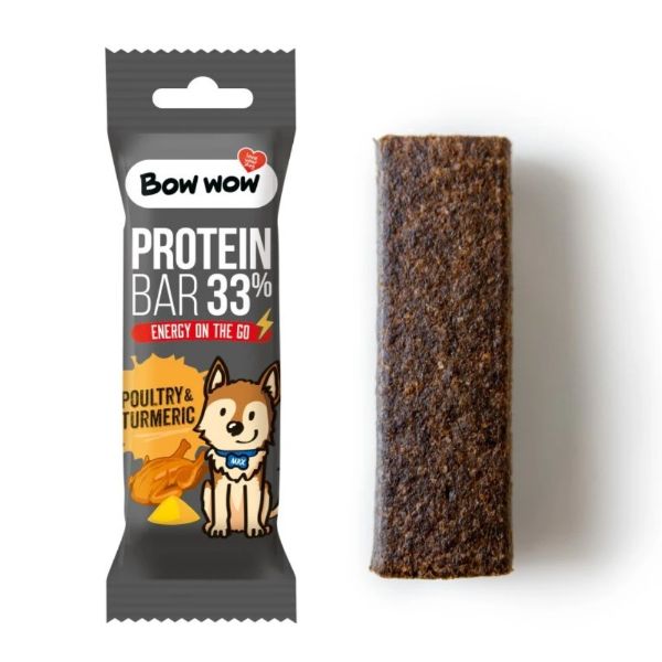 Proteinová tyčinka Drůbež & Kurkuma 32 g (20 x 1 ks)