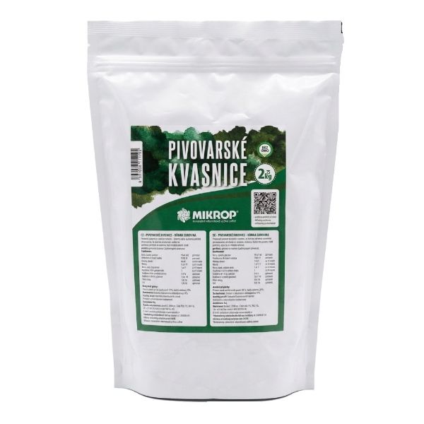 Pivovarské kvasnice Mikrop 2 kg