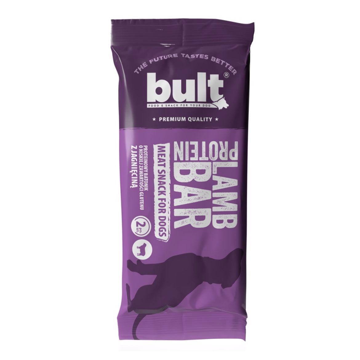 Bult Dog Proteinová tyčinka jehněčí 75 g (2 ks)
