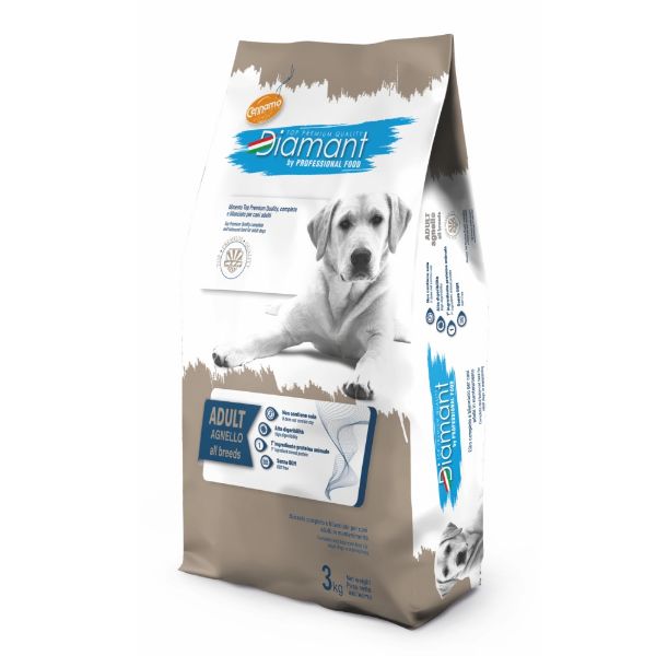 Diamant dog adult agnello, kompletní krmivo pro dospělé psy všech plemen s jehněčím masem