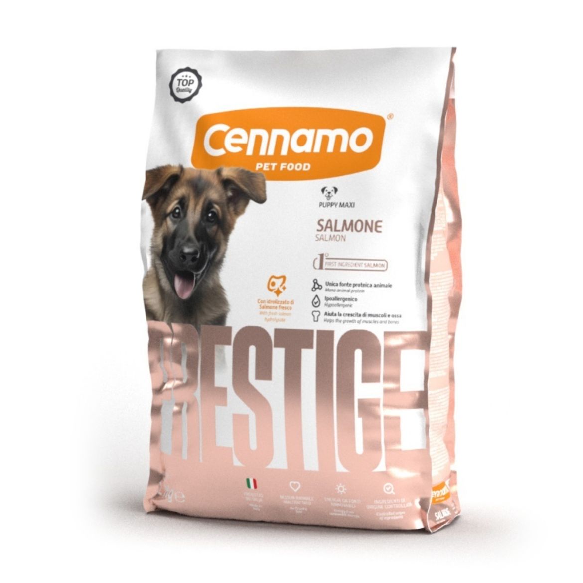 Prestige Dog Puppy Maxi Salmon 12 kg + 2 kg ZDARMA