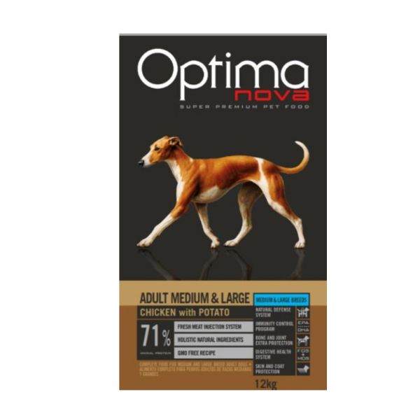OPTIMAnova Dog Adult Medium Large GF 12 kg