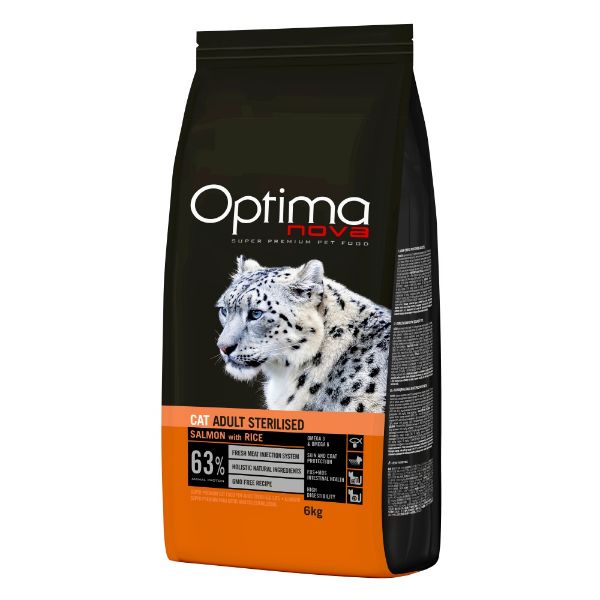OPTIMAnova Cat Sterilised Salmon 6 kg