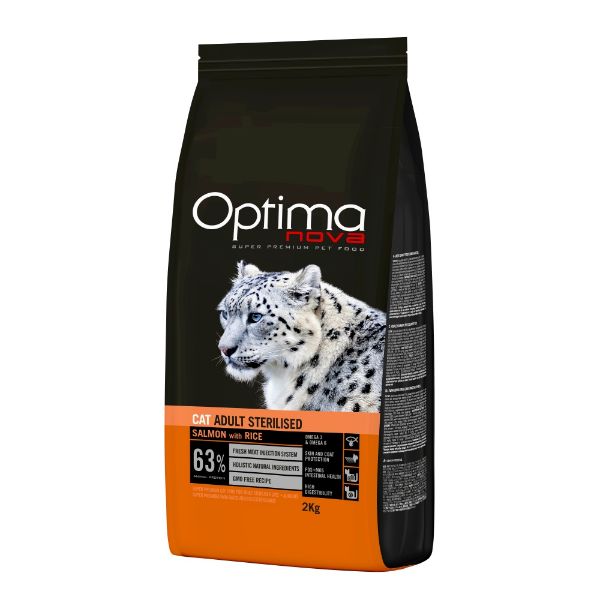 OPTIMAnova Cat Sterilised Salmon 2 kg