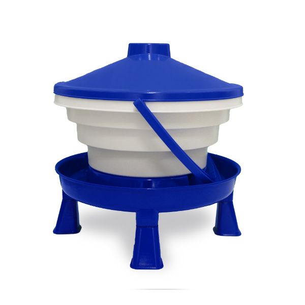 Napájecí kbelík pro drůbež s nožičkami 10 l