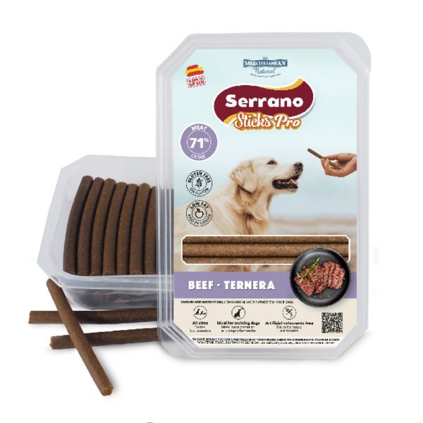 Ibéricas, Sticks, Beef, tyčinky, pamlsky, omega 9, hovězí, hypoalergenní, bezlepkové