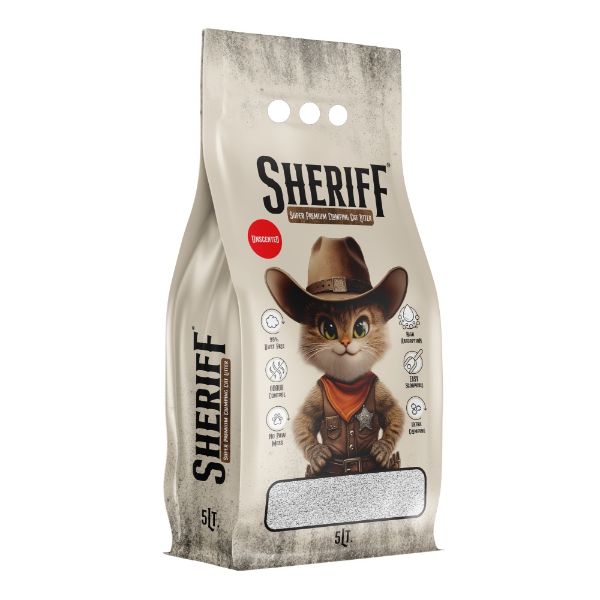 SHERIFF Bentonitové stelivo 5 l