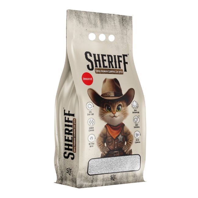 SHERIFF Bentonitové stelivo 5 l