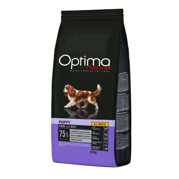 OPTIMAnova Dog Puppy Pork 12 kg