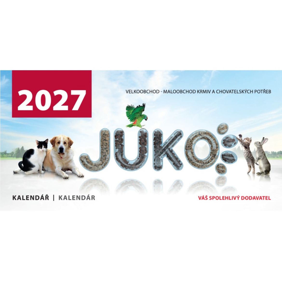 Zdarma k nákupu - JUKO KALENDÁŘ 2027