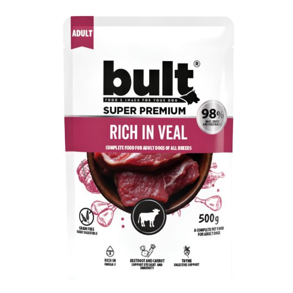 Bult Dog telecí, kapsička 500 g