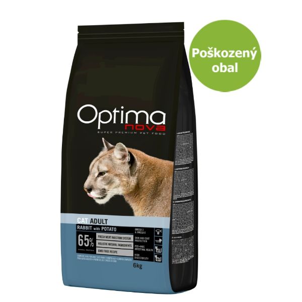 OPTIMAnova cat Hairball 6 kg, chicken, kuřecí, rice, rýže, přírodní, monoproteinové, superprémiové, proti bezoárům
