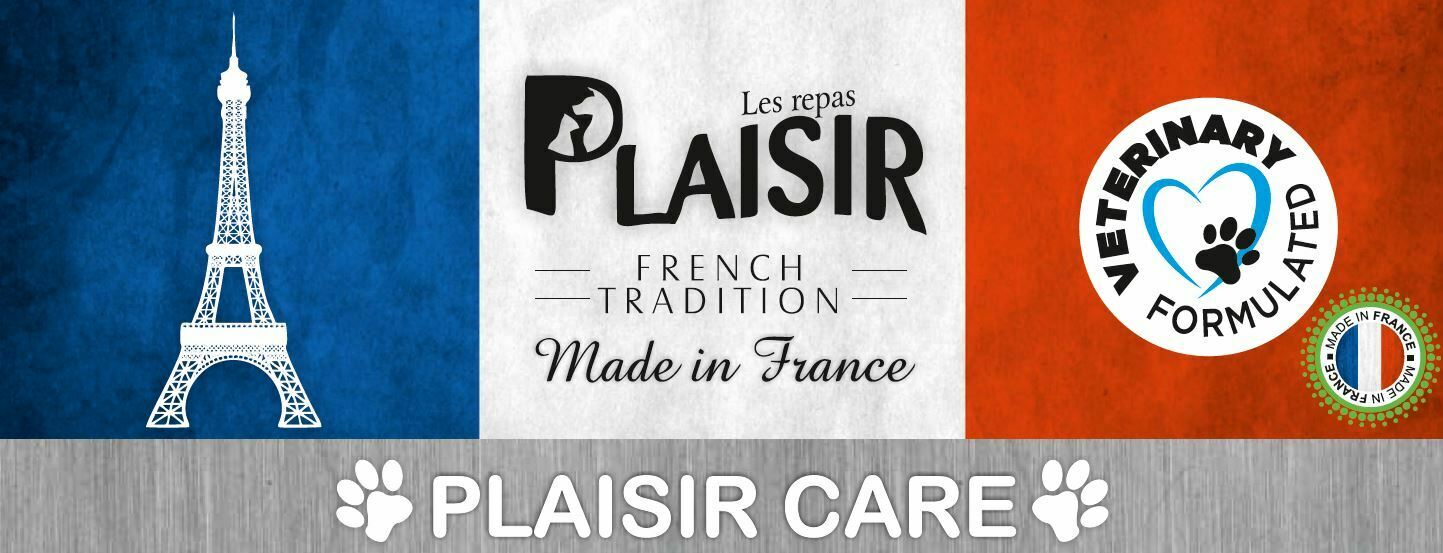 Plaisir - francouzské mokré krmivo pro psy a kočky